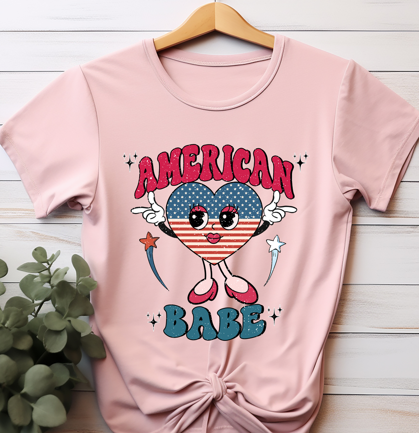 American Babe - 4th of July - DTF Transfer