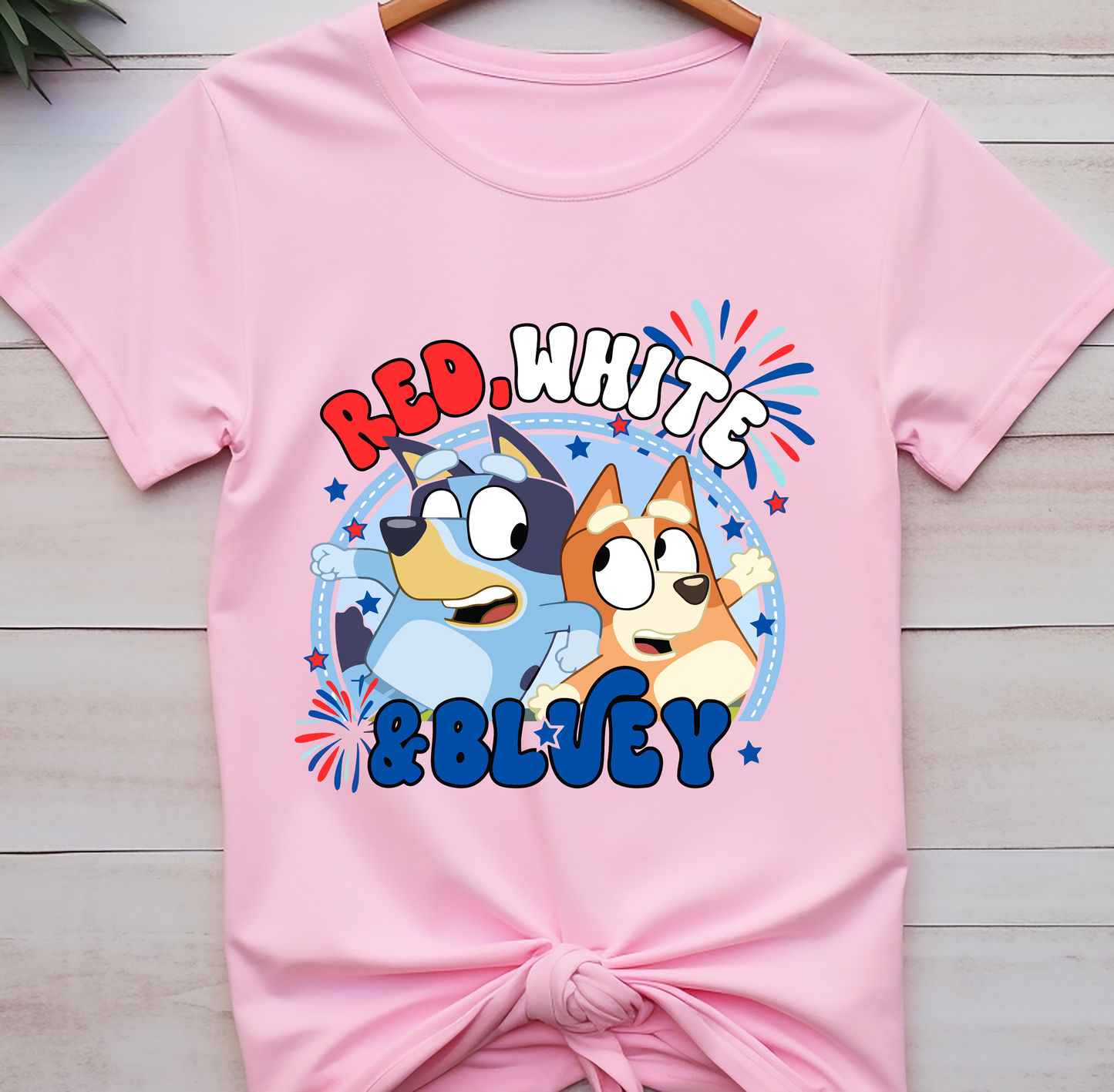 Red White & Blue - 4th of July - DTF Transfer