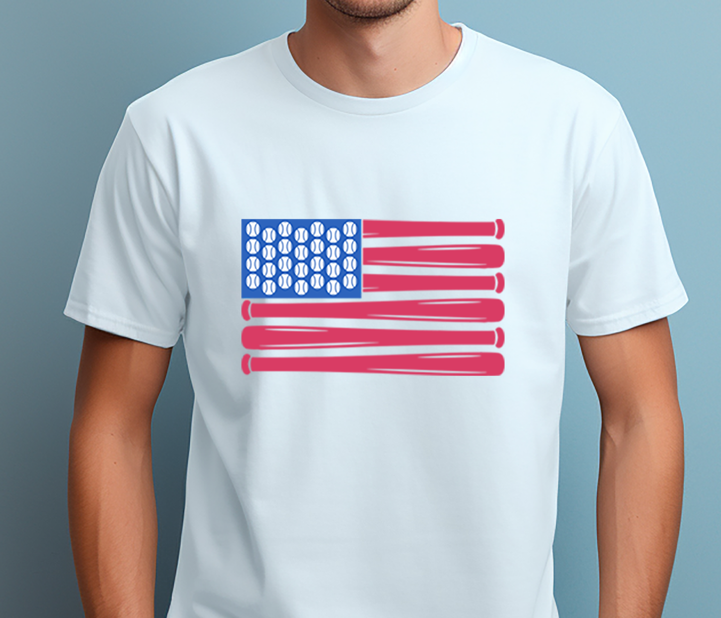 USA Flag - 4th of July - DTF Transfer