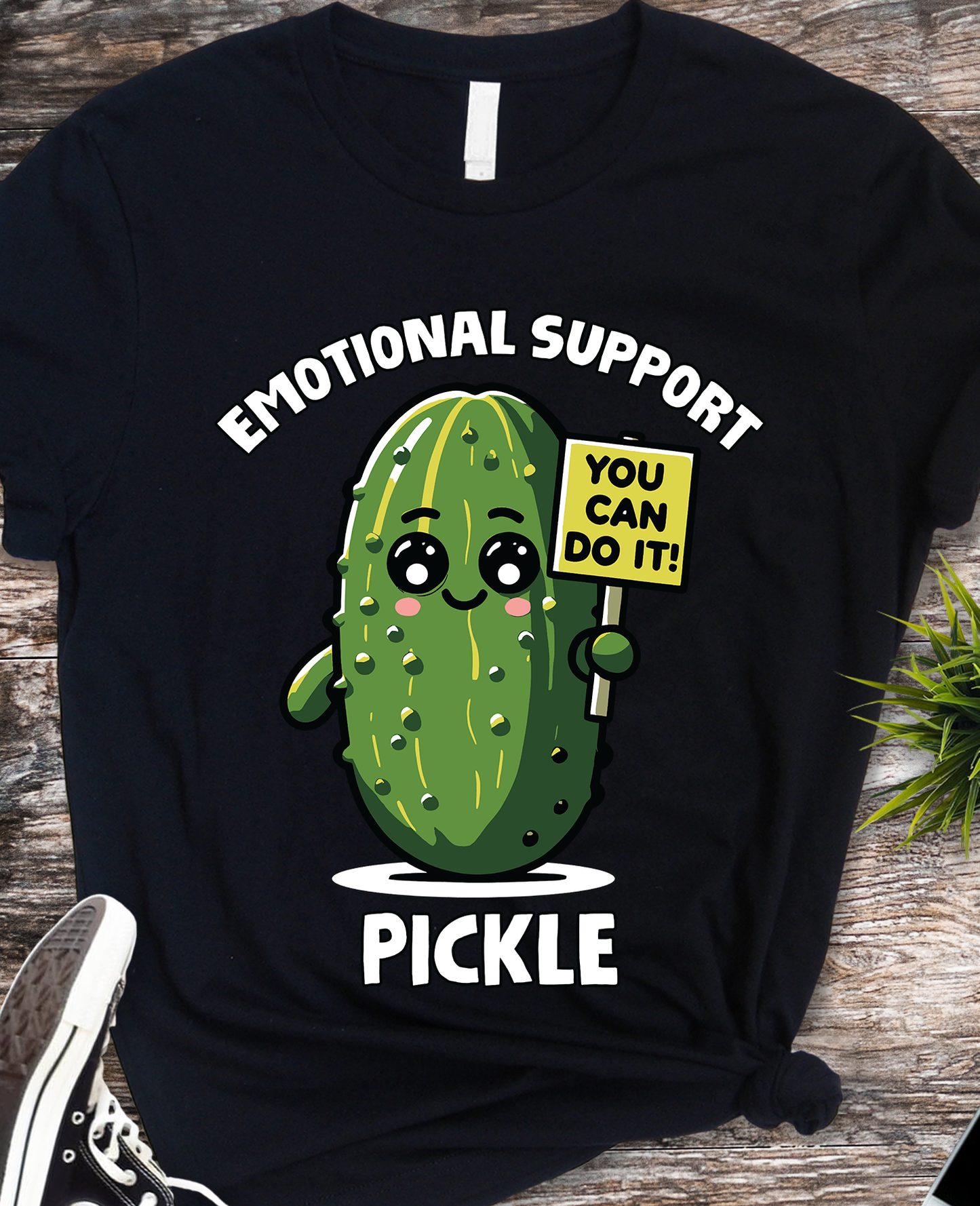 Emotional Support Pickleball - Pickleball - DTF Transfer