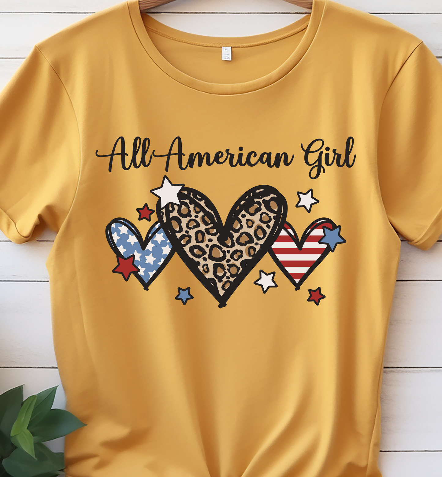 All American Girls - 4th of July - DTF Transfer