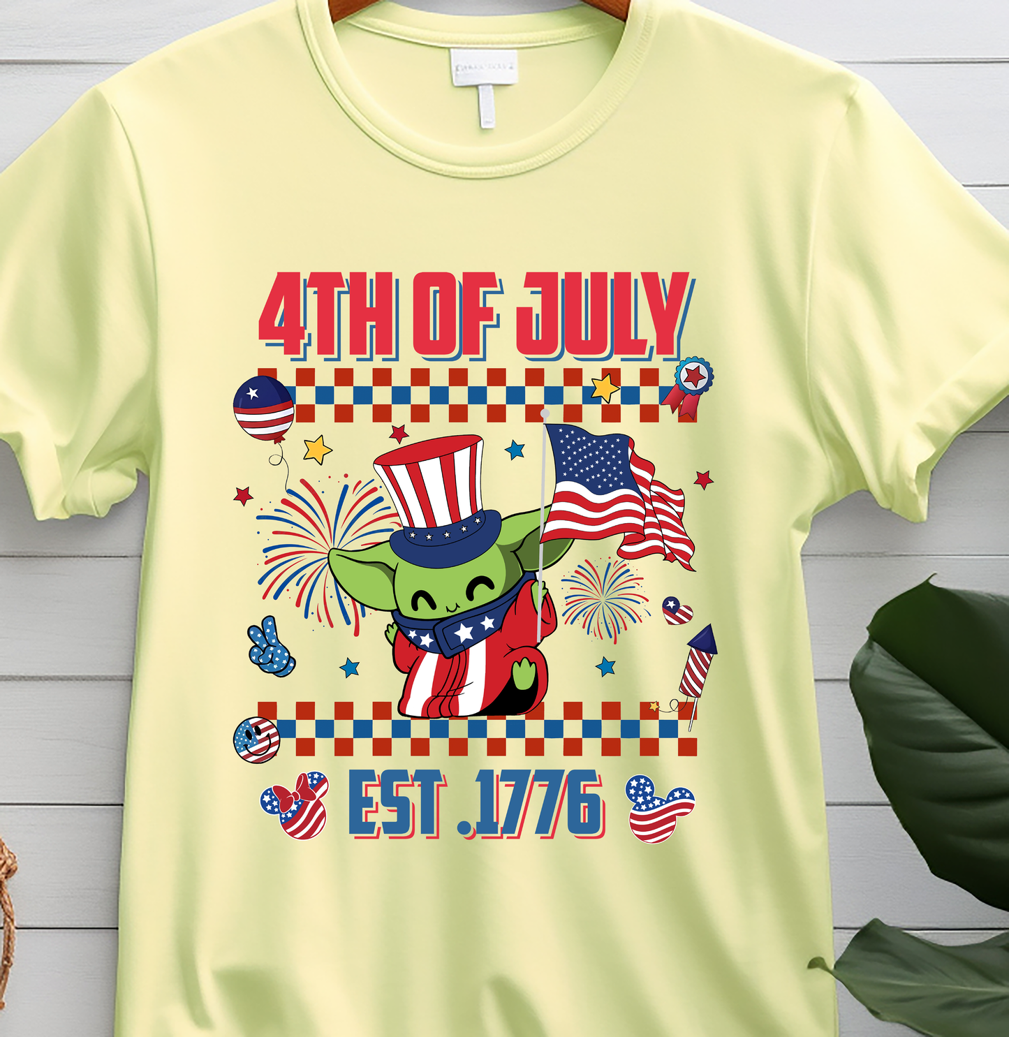 4th Of July Est.1776- 4th of July - DTF Transfer