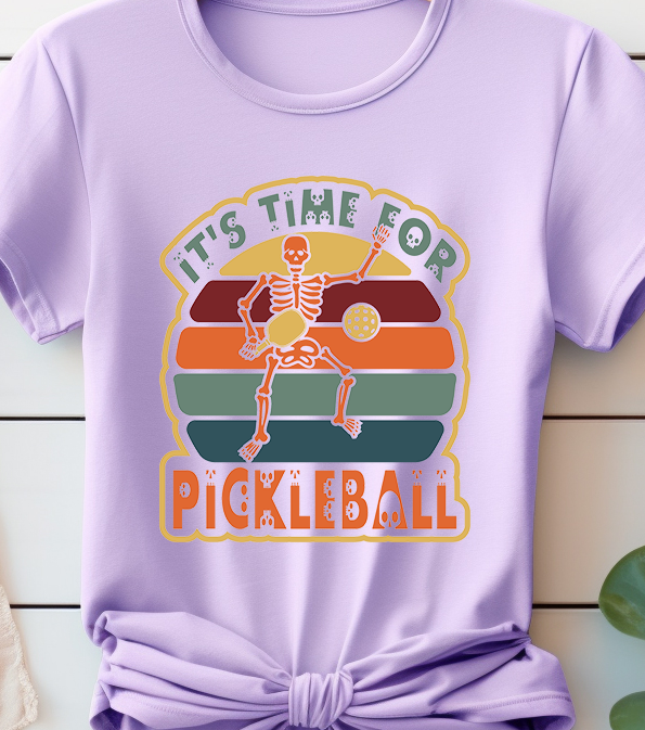 It's Time For Pickleball - Pickleball - DTF Transfer