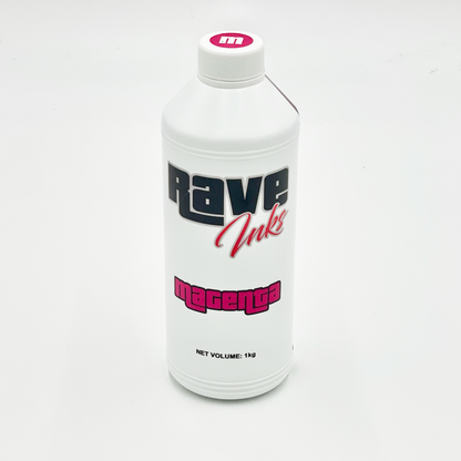Rave Inks Magenta - 1 kg DTF Ink