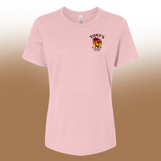 Tony's Camp 2026 | Pink T-shirt