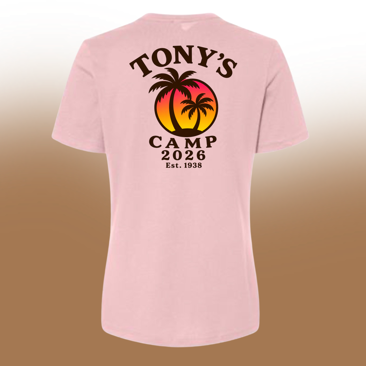 Tony's Camp 2026 | Pink T-shirt
