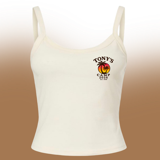 Tony's Camp 2026 | Tan Tank Top