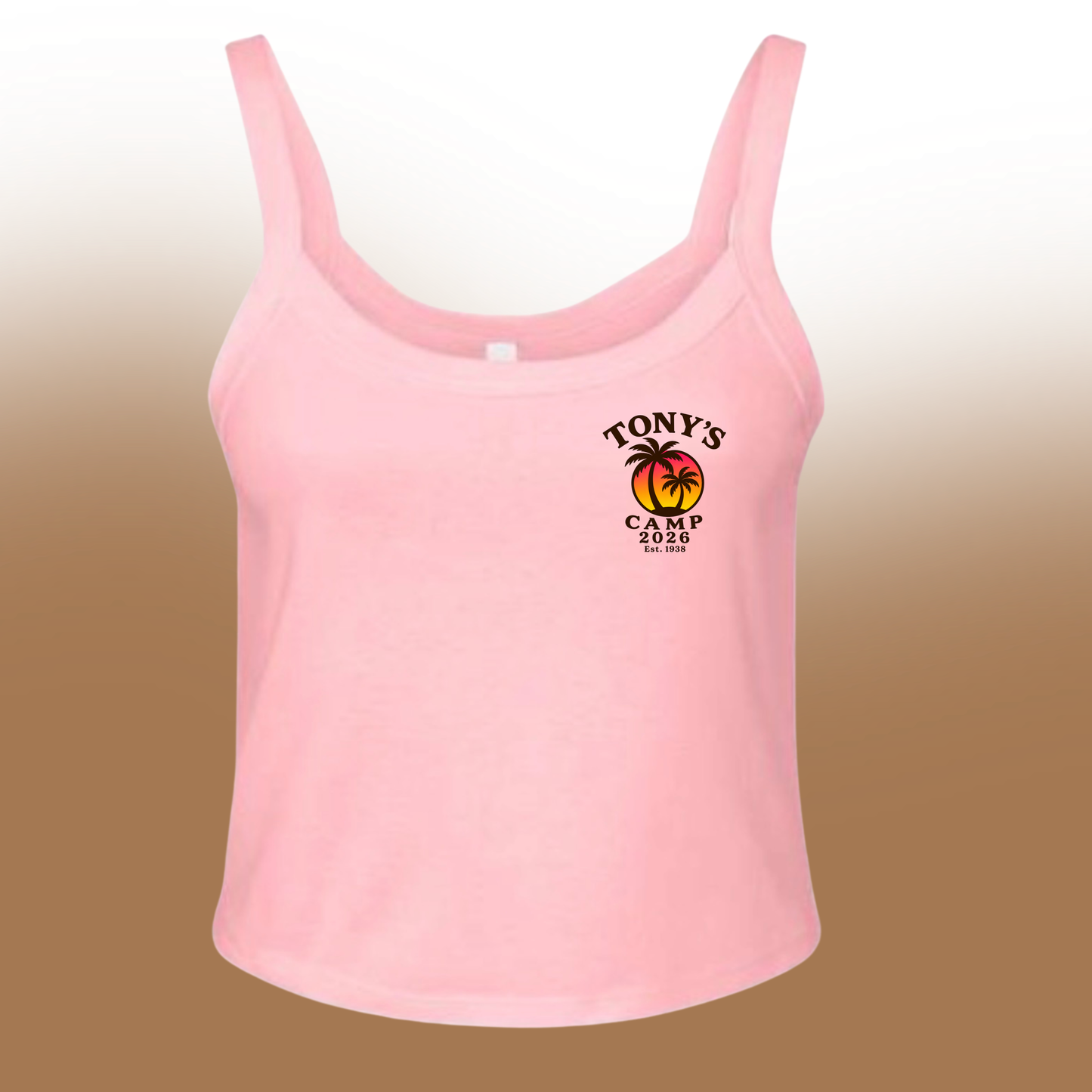 Tony's Camp 2026 | Pink Tank Top
