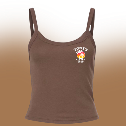 Tony's Camp 2026 | Brown Tank Top