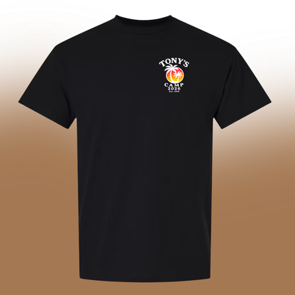 Tony's Camp 2026 | Black T-shirt