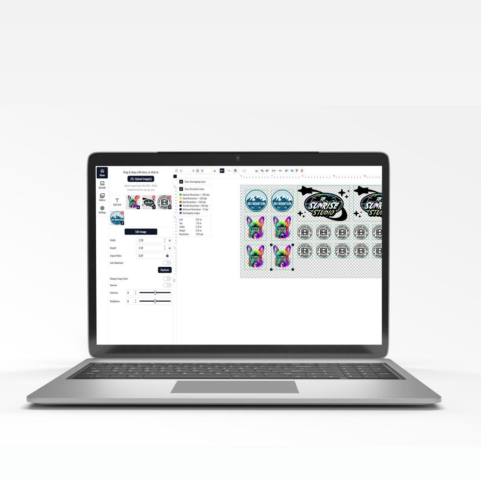 Online Gang Sheet Builder (DTF) – Crazy Monkey Printing